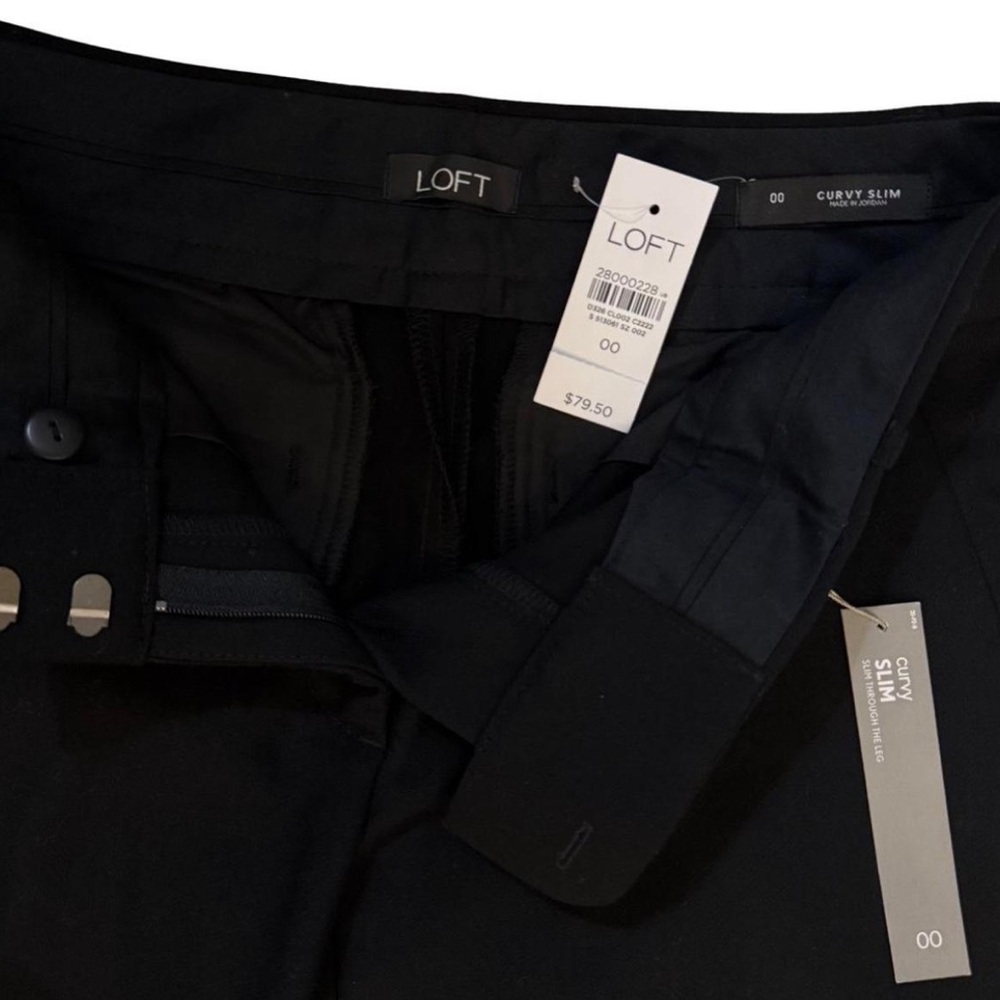 Loft NWT Curvy Slim Dress Pant - Picture 3 of 3